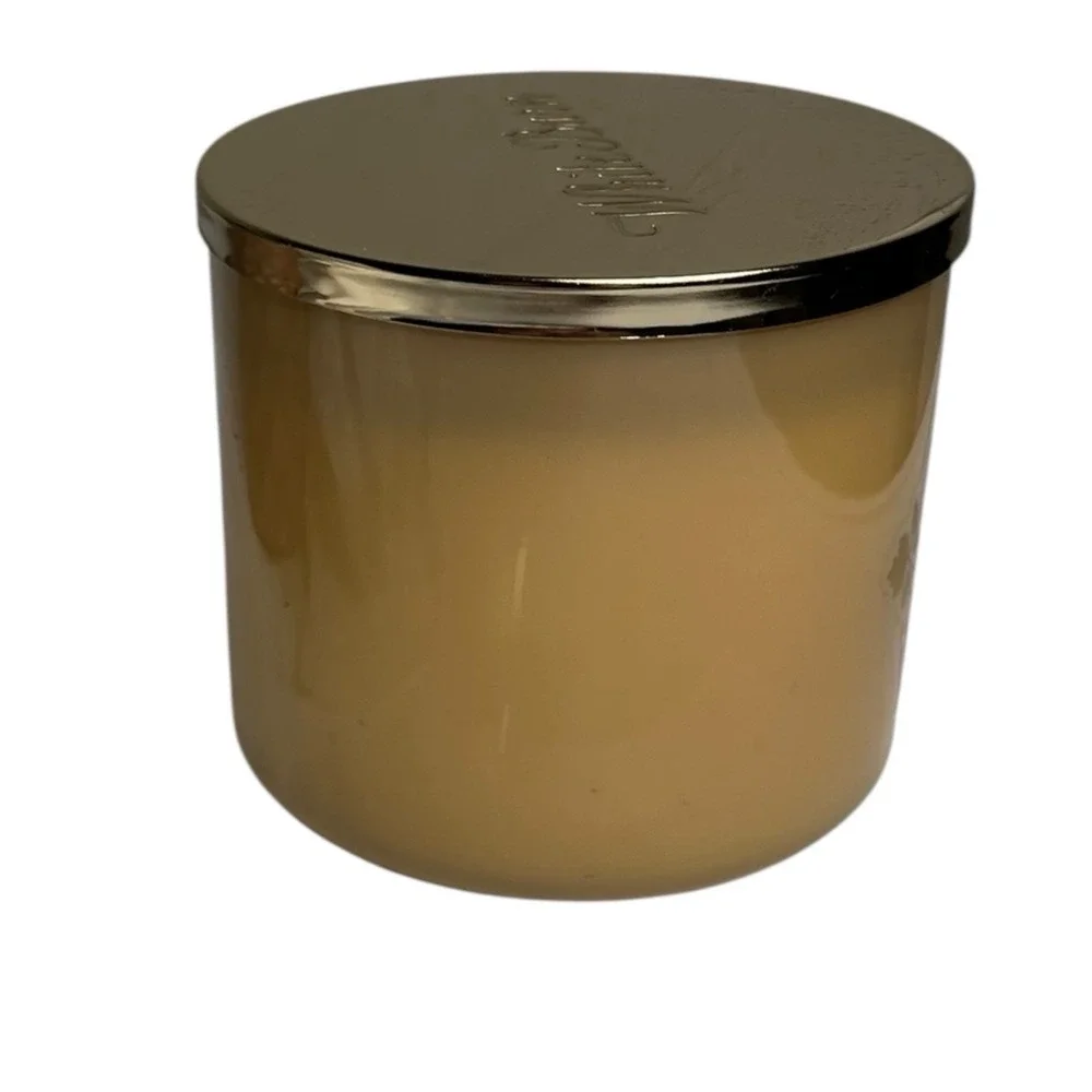 White Barn Bath & Body Works Pumpkin Spice Latte 3 Wick Scented Candle 14.5 oz